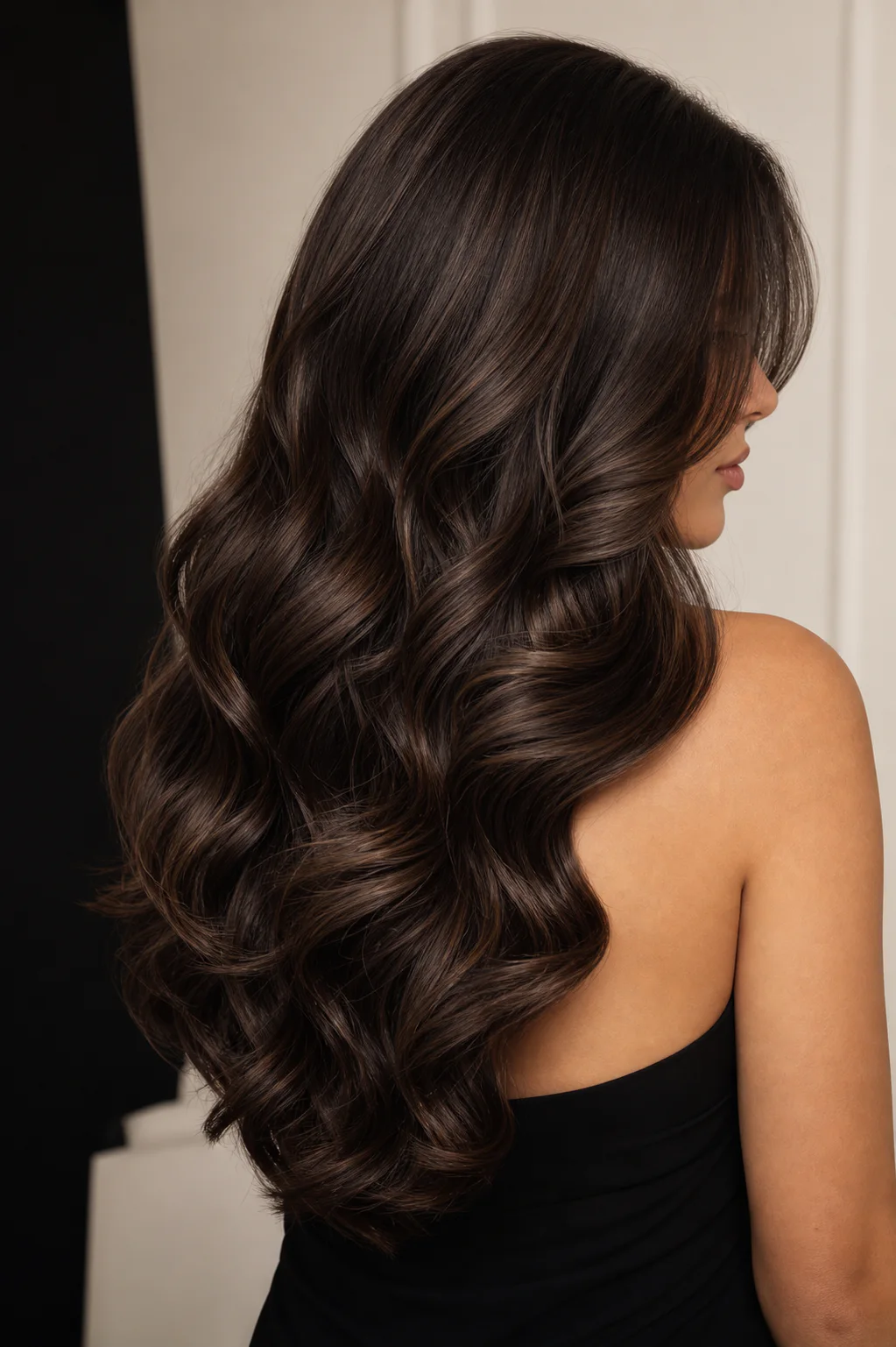 Rich brunette colour result